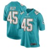 Duke Riley Miami Dolphins Game Jersey - Aqua Nfl - Robokeg