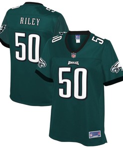 Duke Riley Philadelphia Eagles Nfl Pro Line Womens Player Jersey - Midnight Green - Robokeg