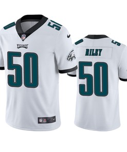 Duke Riley Philadelphia Eagles White Vapor Limited Jersey - Robokeg