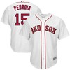 Dustin Pedroia 15 Boston Red Sox Big And Tall Cool Base Player Jersey - White - Robokeg