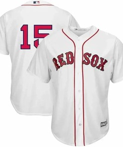 Dustin Pedroia Boston Red Sox Home Official Cool Base Player Jersey - White - Robokeg