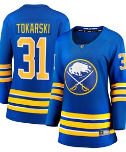 Dustin Tokarski Buffalo Sabres Fanatics Branded Womens Home Breakaway Player Jersey - Royal Nhl - Robokeg