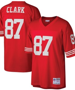 Dwight Clark San Francisco 49ers Mitchell & Ness Retired Player Legacy Replica Jersey - Scarlet Nfl - Robokeg