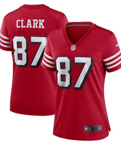 Dwight Clark San Francisco 49ers Womens Alternate Game Jersey - Scarlet Nfl - Robokeg