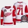 Dylan Larkin 71 25th Anniversary Detroit Red Wings Red Jersey - Robokeg