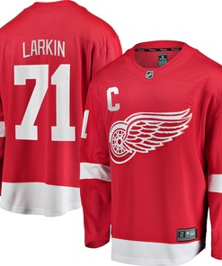 Dylan Larkin Detroit Red Wings Fanatics Branded Home Captain Premier Breakaway Player Jersey - Red Nhl - Robokeg