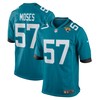 Dylan Moses Jacksonville Jaguars Game Jersey - Teal Nfl - Robokeg