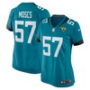 Dylan Moses Jacksonville Jaguars Womens Game Jersey - Teal Nfl - Robokeg