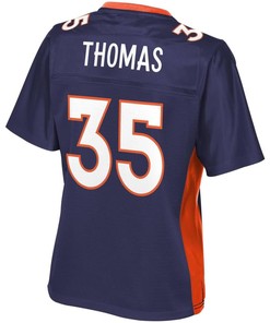 Dymonte Thomas Denver Broncos Nfl Pro Line Womens Alternate Player Jersey - Navy - Robokeg