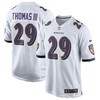 Earl Thomas Baltimore Ravens Nike Game Jersey - White - Robokeg