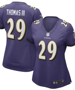 Earl Thomas Baltimore Ravens Nike Womens Game Jersey - Purple - Robokeg