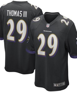 Earl Thomas Baltimore Ravens Nike Youth Game Jersey - Black - Robokeg