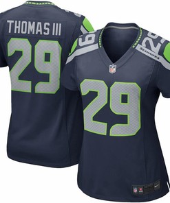 Earl Thomas Iii Seattle Seahawks Nike Womens Game Jersey - College Navy - Robokeg