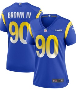 Earnest Brown Iv Los Angeles Rams Womens Game Player Jersey - Royal Nfl - Robokeg