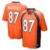 Ed Mccaffrey Denver Broncos Game Retired Player Jersey - Orange Nfl - Robokeg