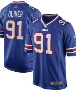 Ed Oliver Buffalo Bills Team Game Player Jersey - Royal Nfl - Robokeg