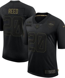 Ed Reed Baltimore Ravens 2020 Salute To Service Retired Limited Jersey - Black - Robokeg