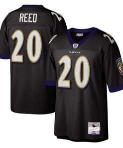 Ed Reed Baltimore Ravens Mitchell & Ness Legacy Replica Jersey - Black Nfl - Robokeg