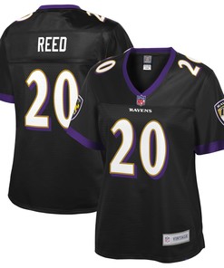 Ed Reed Baltimore Ravens Nfl Pro Line Womens Retired Player Jersey - Black - Robokeg