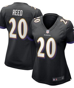 Ed Reed Baltimore Ravens Womens Retired Player Jersey - Black Nfl - Robokeg
