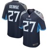 Eddie George Tennessee Titans Nike Game Retired Player Jersey - Navy - Robokeg