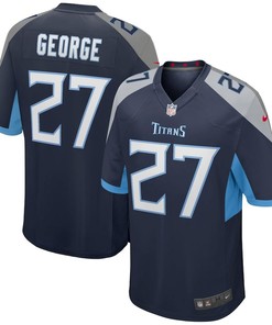 Eddie George Tennessee Titans Nike Game Retired Player Jersey - Navy - Robokeg