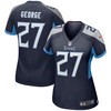 Eddie George Tennessee Titans Womens Game Retired Player Jersey - Navy Nfl - Robokeg