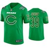 Eddie Jackson Chicago Bears #39 Jersey St. Patricks Day Kelly Green Lucky - Men - Robokeg