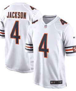 Eddie Jackson Chicago Bears Game Jersey - White Nfl - Robokeg