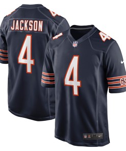 Eddie Jackson Chicago Bears Game Player Jersey Navy Nfl - Robokeg