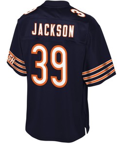 Eddie Jackson Chicago Bears Nfl Pro Line Youth Player Jersey - Navy - Robokeg