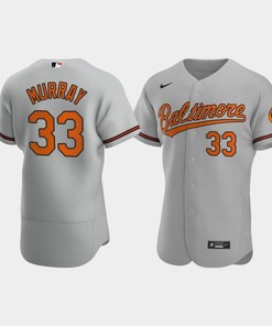 Eddie Murray 33 Baltimore Orioles Gray Road Jersey - Robokeg