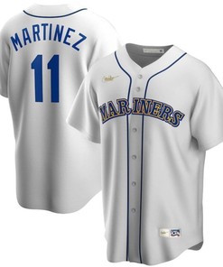 Edgar Martinez #11 Seattle Marines 2020 Mlb White Jersey - Robokeg