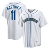Edgar Martinez Seattle Mariners Home Cooperstown Collection Replica Player Jersey - White Mlb - Robokeg