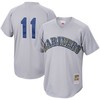 Edgar Martinez Seattle Mariners Mitchell & Ness Cooperstown Collection Mesh Batting Practice Jersey - Charcoal Mlb - Robokeg