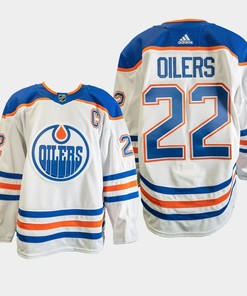 Edmonton Oilers 22 White Away Primegreen Jersey 2022-23 - Robokeg
