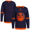 Edmonton Oilers Adidas Alternate Primegreen Authentic Pro Blank Jersey - Navy Nhl - Robokeg