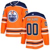 Edmonton Oilers Adidas Authentic Custom Jersey Orange Custom Jerseys Nhl - Robokeg