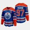 Edmonton Oilers Connor McDavid 97 2022-23 Home Royal Jersey Premier - Robokeg