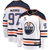 Edmonton Oilers Connor McDavid 97 Away 2022 Stanley Cup Champions Breakaway Men Jersey - White - Robokeg