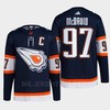 Edmonton Oilers Connor McDavid 97 Navy Primegreen Reverse Retro 2.0 Jersey 2022 - Robokeg