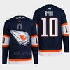 Edmonton Oilers Derek Ryan 10 Navy Primegreen Reverse Retro 2.0 Jersey 2022 - Robokeg