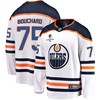 Edmonton Oilers Evan Bouchard 75 Away 2022 Stanley Cup Champions Breakaway Men Jersey - White - Robokeg