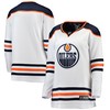 Edmonton Oilers Fanatics Branded Womens Away Breakaway Jersey - White Nhl - Robokeg