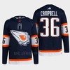 Edmonton Oilers Jack Campbell 36 Navy Primegreen Reverse Retro 2.0 Jersey 2022 - Robokeg
