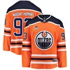Edmonton Oilers Ryan Nugent-Hopkins 93 Home 2022 Stanley Cup Playoffs Breakaway Men Jersey - Orange - Robokeg