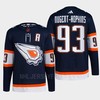 Edmonton Oilers Ryan Nugent-Hopkins 93 Navy Primegreen Reverse Retro 2.0 Jersey 2022 - Robokeg