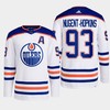 Edmonton Oilers Ryan Nugent-Hopkins 93 White Away Primegreen Jersey 2022-23 - Robokeg
