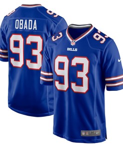 Efe Obada Buffalo Bills Game Player Jersey - Royal Nfl - Robokeg