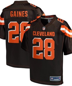 E.j. Gaines Cleveland Browns Nfl Pro Line Team Color Player Jersey - Brown - Robokeg